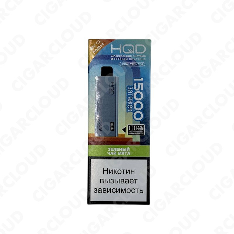 HQD ULTIMA PRO MAX 15000 Зеленый чай мята