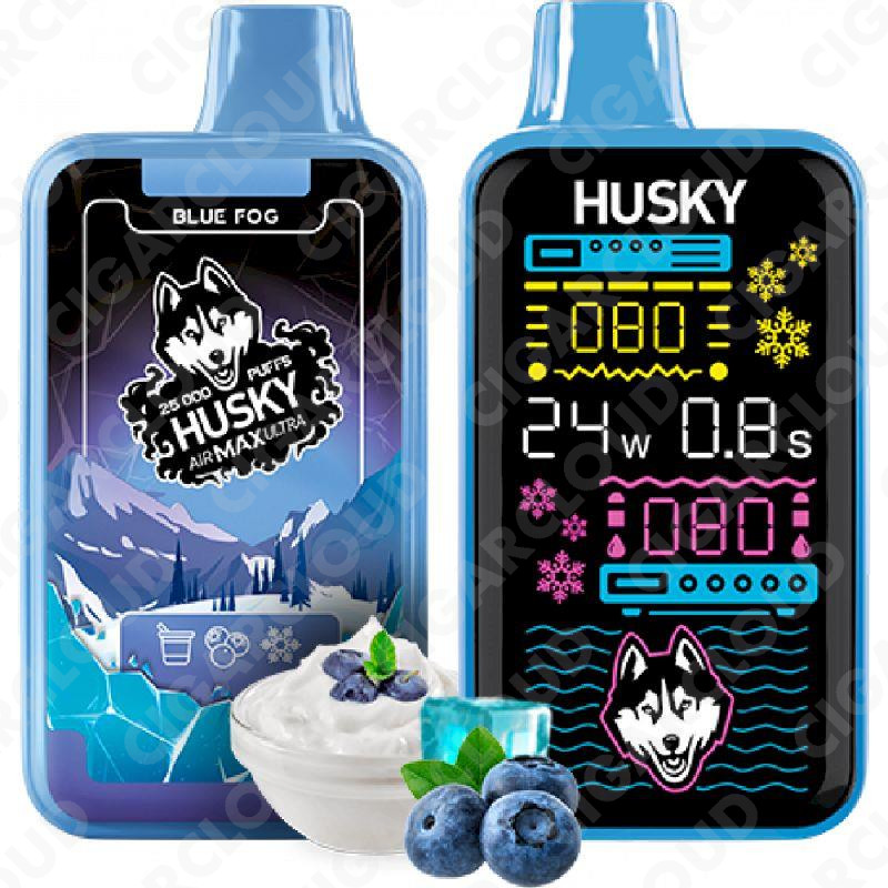 Husky Air Max Ultra Strong 25000 - Blue Fog (Йогурт с черникой)