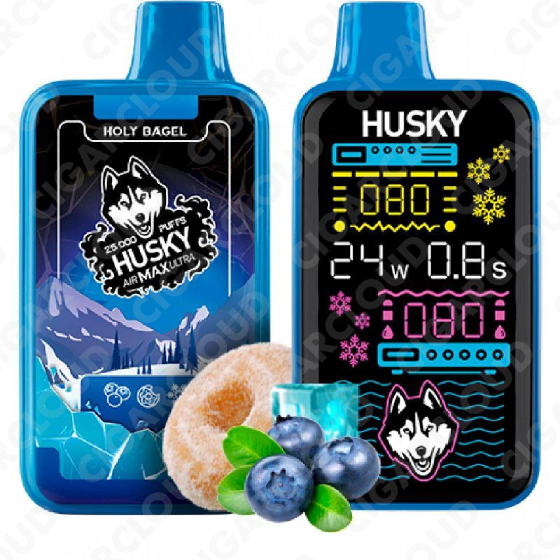 Husky Air Max Ultra Strong 25000 - Holy Bagel (Пончик с Черникой)