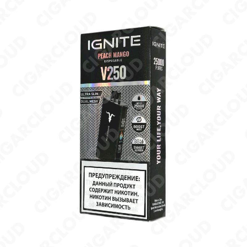 Ignite V250 Black - Персик манго