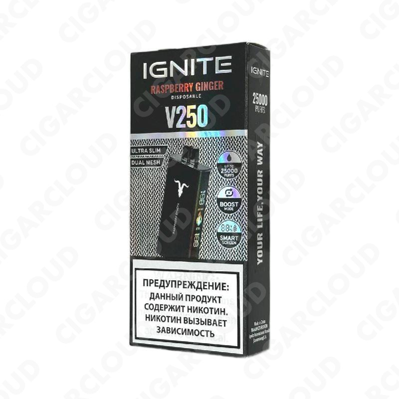 Ignite V250 Black - Малина с имбирем