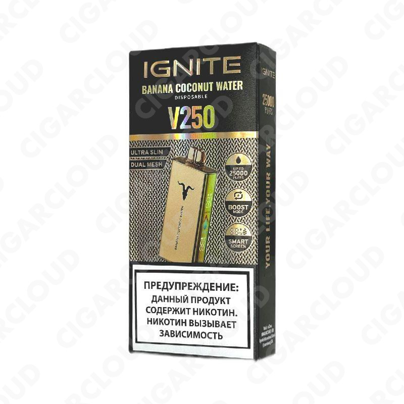 Ignite V250 Gold - Банан кокосовая вода