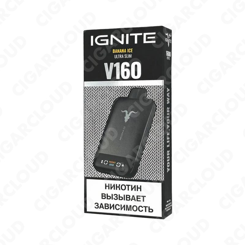 Ignite V160 Black - Банан лёд