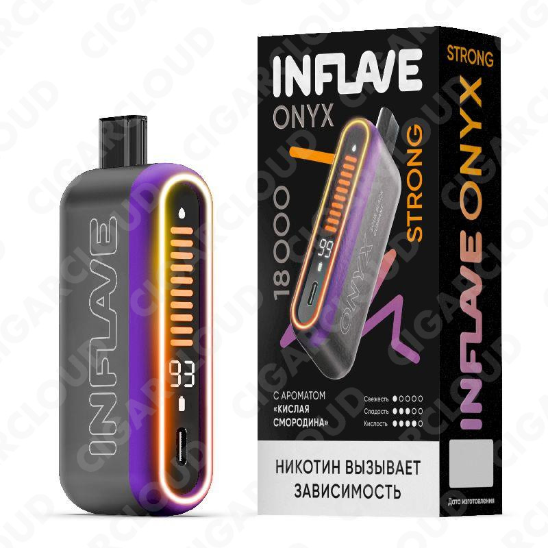 Inflave Onyx Strong - Кислая смородина