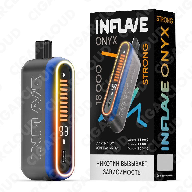 Inflave Onyx Strong - Свежая мята