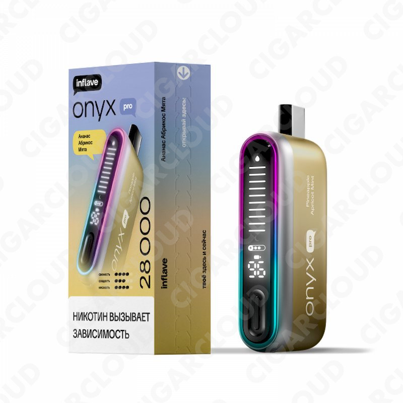 Inflave Onyx Pro - Ананас абрикос мята