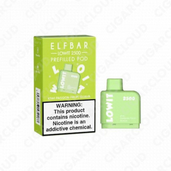 Картридж Elf Bar Lowit 2500 - Киви маракуйя гуава