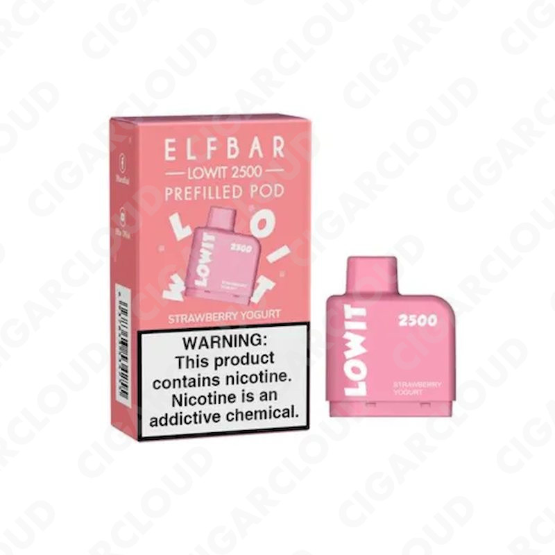 Картридж Elf Bar Lowit 2500 - Клубничный йогурт