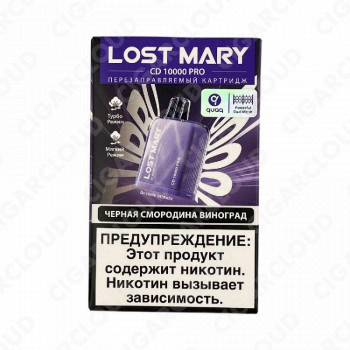 Картридж Lost Mary PRO CD 10000 - Черная смородина виноград