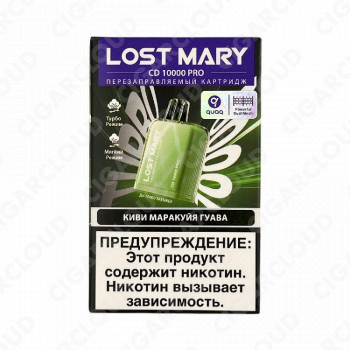 Картридж Lost Mary PRO CD 10000 - Киви маракуйя гуава