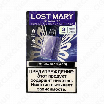 Картридж Lost Mary PRO CD 10000 - Ледяная черника малина