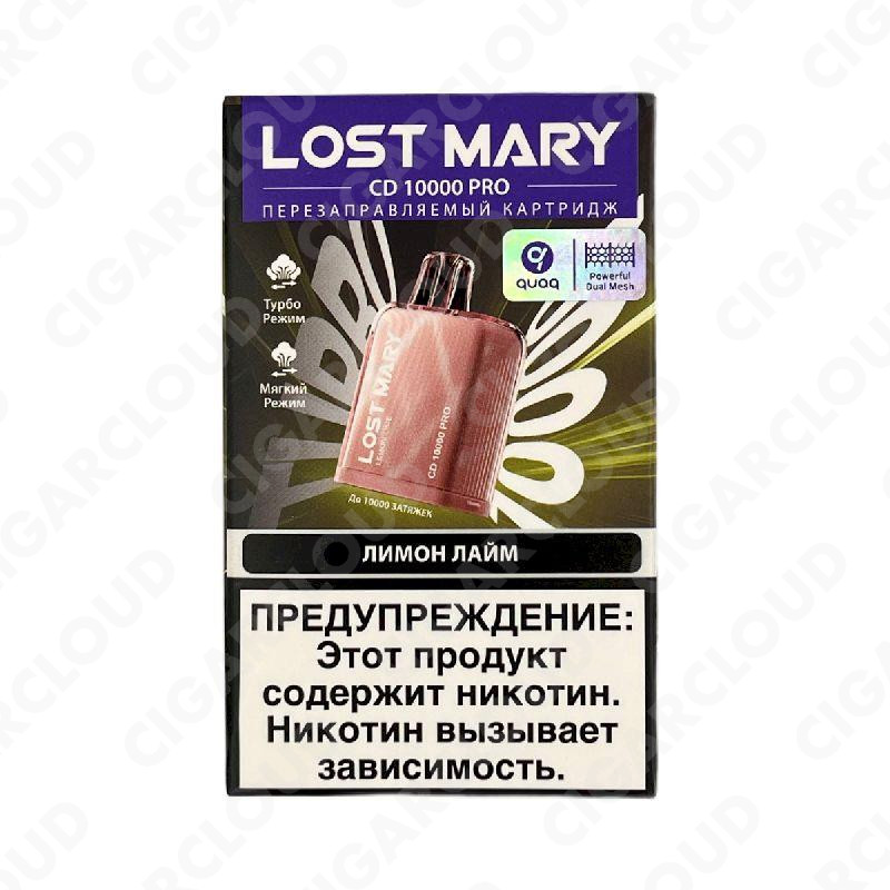 Картридж Lost Mary PRO CD 10000 - Лимон лайм