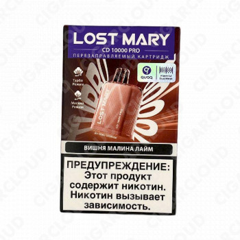 Картридж Lost Mary PRO CD 10000 - Вишня малина лайм