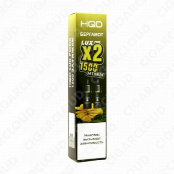 Картриджи HQD LUX Бергамот / Bergamot