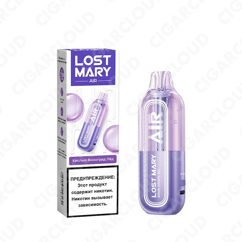Lost Mary Air 22000 - Кислый виноград лёд