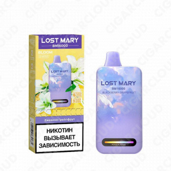 Lost Mary BM 16000 Bloom - Ежевика грейпфрут