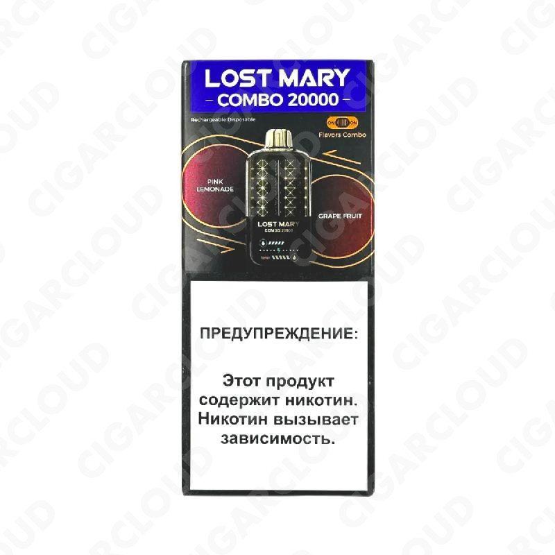 Lost Mary Combo 20000 - Розовый лимонад виноград
