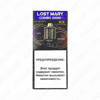 Lost Mary Combo 20000 - Виноград напиток Мэри
