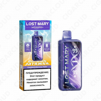 Lost Mary MO 30000+ - Ежевика малина лайм