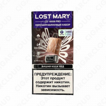 Lost Mary PRO CD + картр. 10000 - Вишня кола лёд