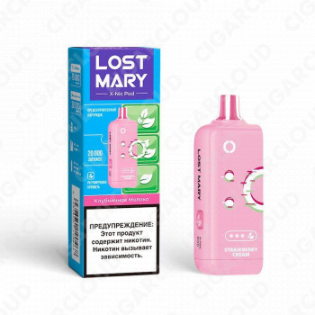 Картридж Lost Mary X-Link Nic - Клубничное молоко