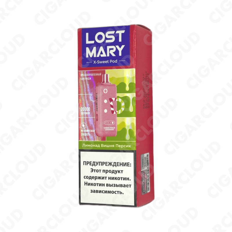 Картридж Lost Mary X-Link Sweet 20000 - Лимонад вишня персик