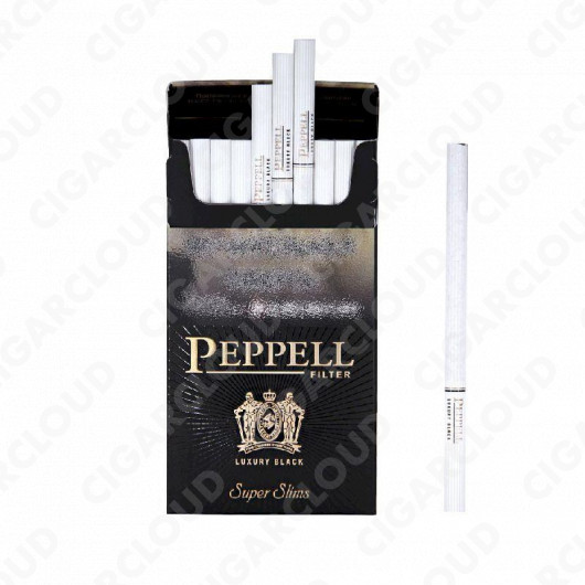 Peppell Filter Luxury Black Super Slims