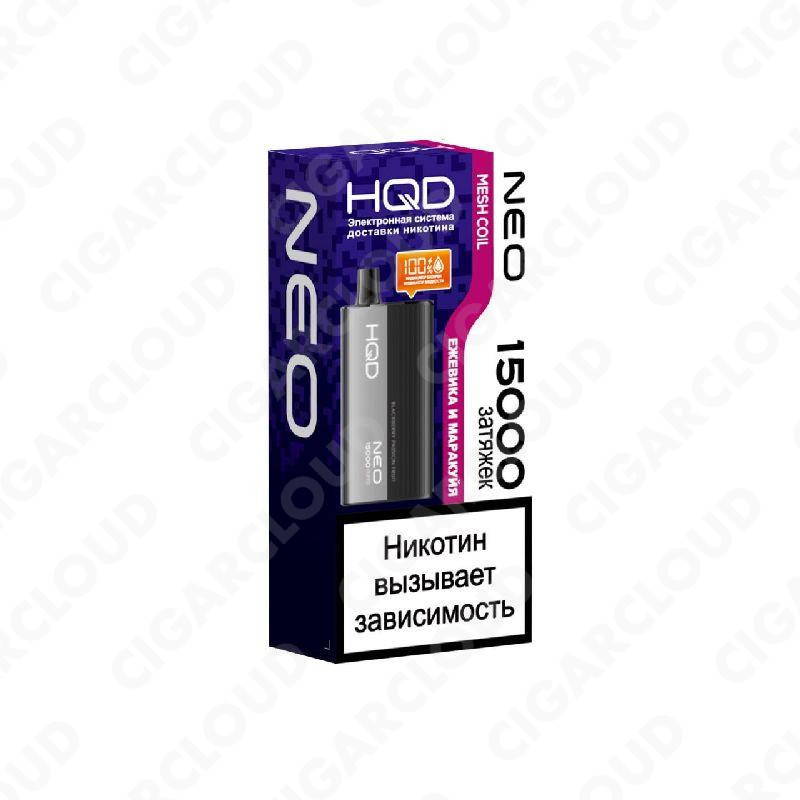 HQD NEO 15000 Ежевика и маракуйя