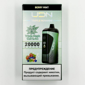 UDN TRIPLE M 20000 Ягоды Мята