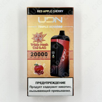 UDN TRIPLE M 20000 Красное Яблоко Вишня