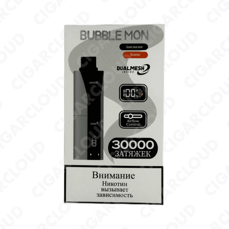 BUBBLE MON BOOSTER DUBLE 30000 Апельсин / кокос 2%