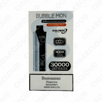 BUBBLE MON BOOSTER DUBLE 30000 Ежевика сладкий апельсин / ежевика киви фрукт 2%