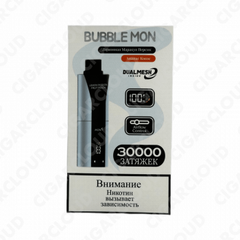 BUBBLE MON BOOSTER DUBLE 30000 Лимонная маракуйя персик / ананас кокос 2%