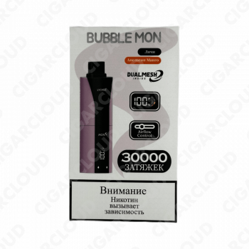 BUBBLE MON BOOSTER DUBLE 30000 Личи / апельсин манго 2%