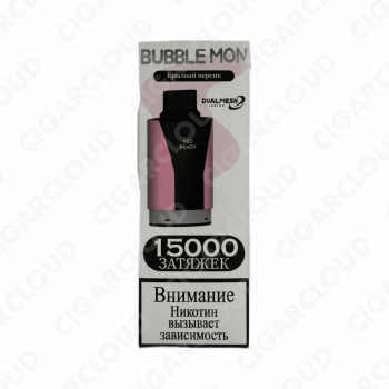 BUBBLE MON 15000 Красный персик 2%