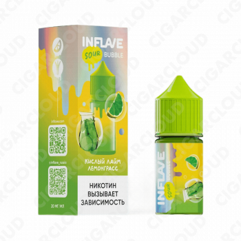 INFLAVE BUBBLE - Кислый лайм лемонграсс