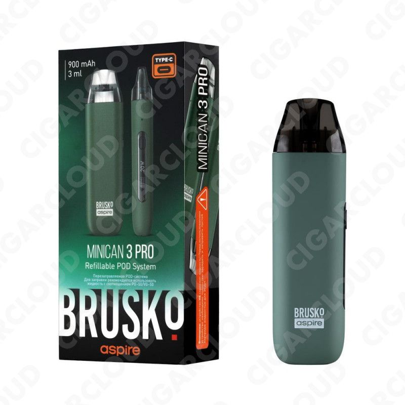 Brusko Minican 3 Pro, Зеленый