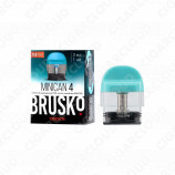 Картридж Brusko Minican 4 (0.8 Ом), Бирюзовый