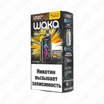 WAKA Blast 38000 Hard - Капучино + шоколад микс