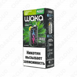 WAKA Blast 38000 Hard - Лимон лайм + ментол микс