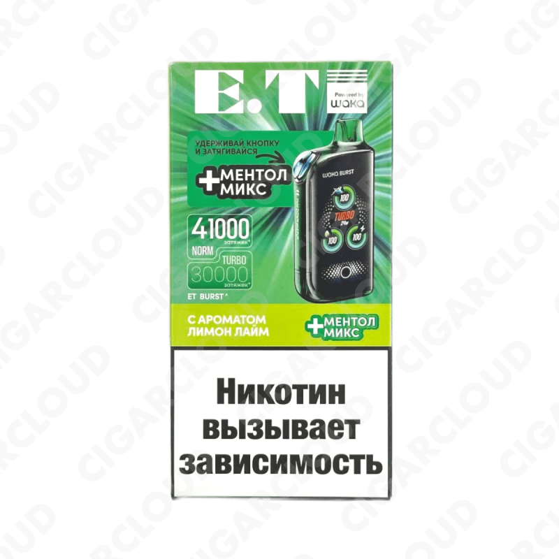 Et Burst 41000 - Лимон лайм + ментол микс