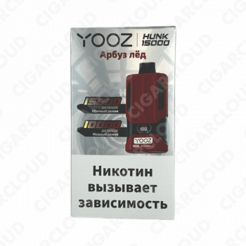 YOOZ HUNK 15000 strong Арбуз лед 2%