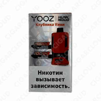 YOOZ HUNK 15000 strong Клубника киви 2%