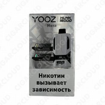 YOOZ HUNK 15000 strong Мята 2%