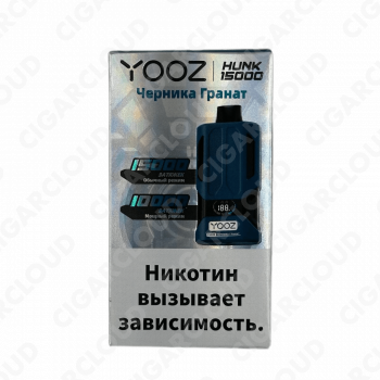 YOOZ HUNK 15000 strong Черника гранат 2%