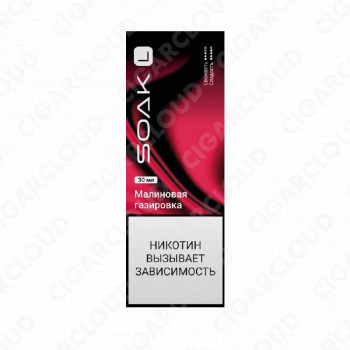 SOAK L Малиновая газировка 30 мл