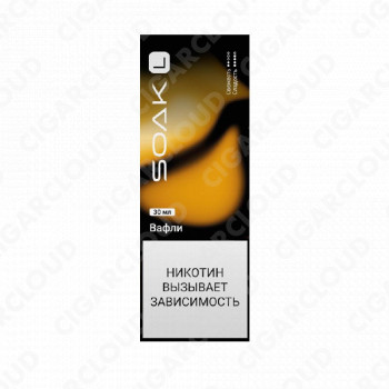 SOAK L Молочные венские вафли с миндалём 30 мл
