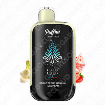 Puffmi Dura 18000 - Клубнично-банановое мороженое
