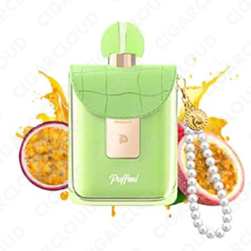 Puffmi Flora 25000 - Зелёный чай с маракуйей