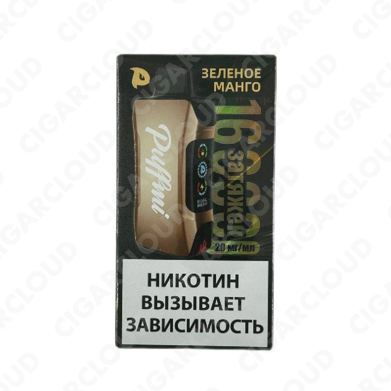 Puffmi Tank 16000 - Зелёное манго